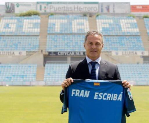 Fran Escriba during his time at Getafe.